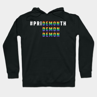 Pride Month PriDEMONth LGBT Support Hoodie